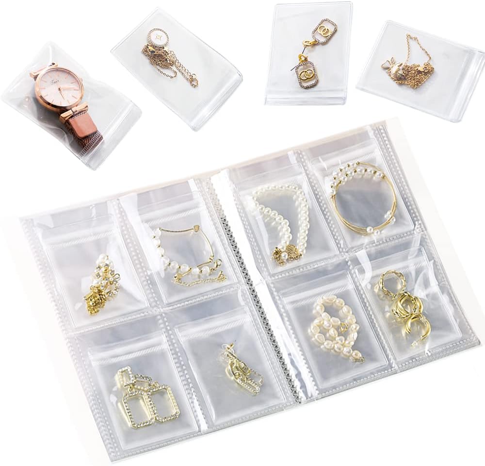 Transparent Jewelry Storage book