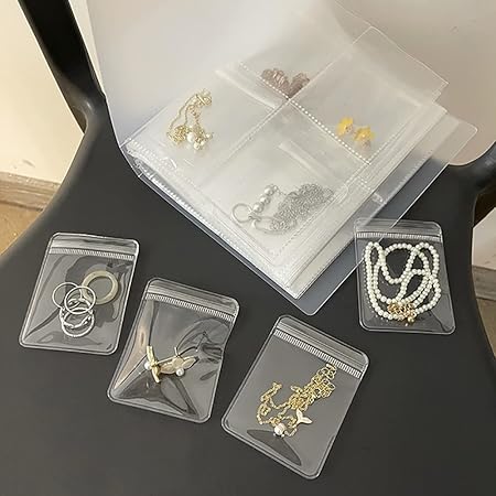 Transparent Jewelry Storage book