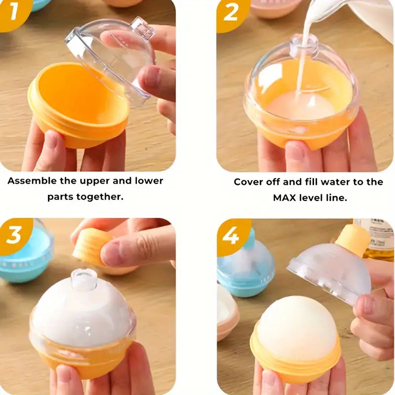 Reusable Silicone Ice Ball Molds