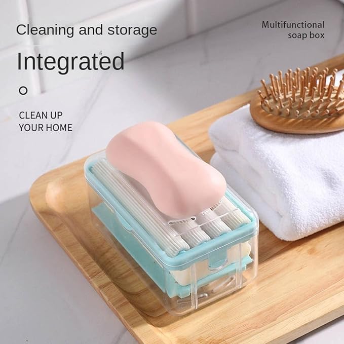 Multifunctional foaming soap box