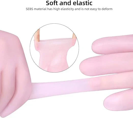 Silicone Moisturizing Soft Gel Gloves