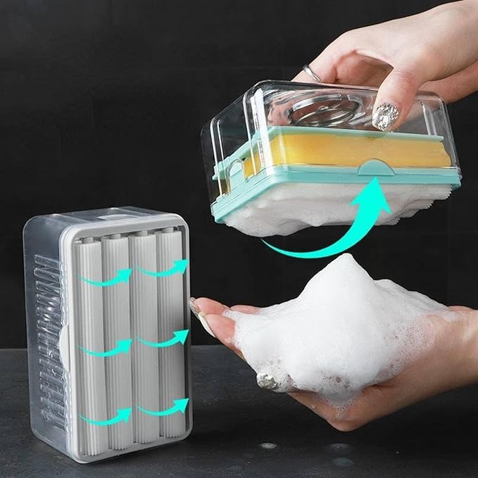 Multifunctional foaming soap box