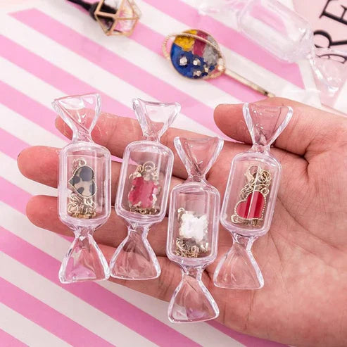 Mini Candy Shaped Organized Jewelry Box