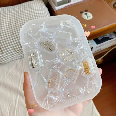 Mini Candy Shaped Organized Jewelry Box