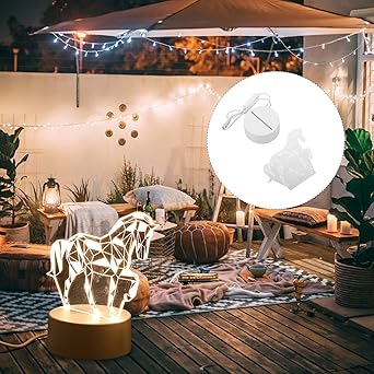 Horse Night Light 3D Lamp