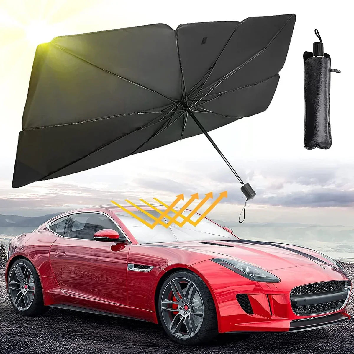 Foldable Car Windshield Umbrella