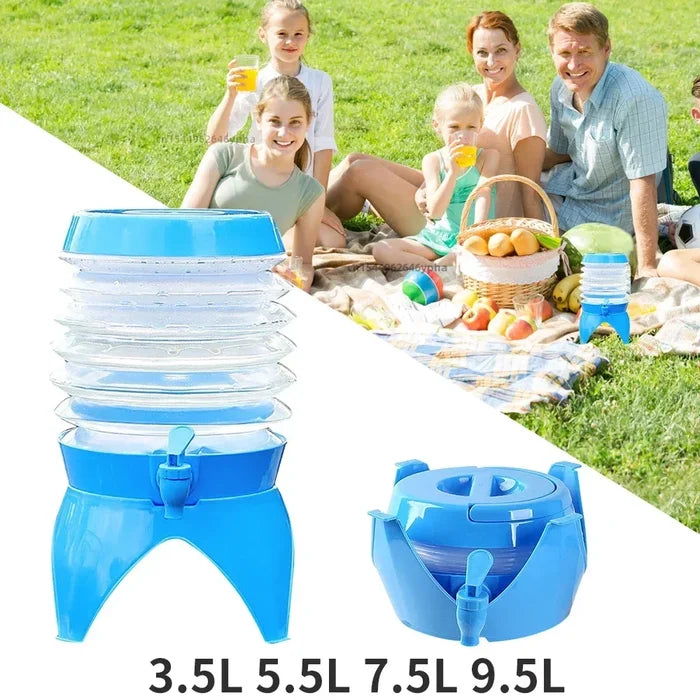 OUTDOOR FOLDING COLLAPSIBLE WATER BUCKET 7.5 Liter