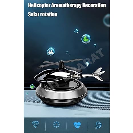 Car Solar HeliCopter For Air Refeshner