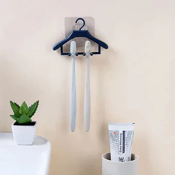 Wall Mounted Hangers Style Toothbrush Holder