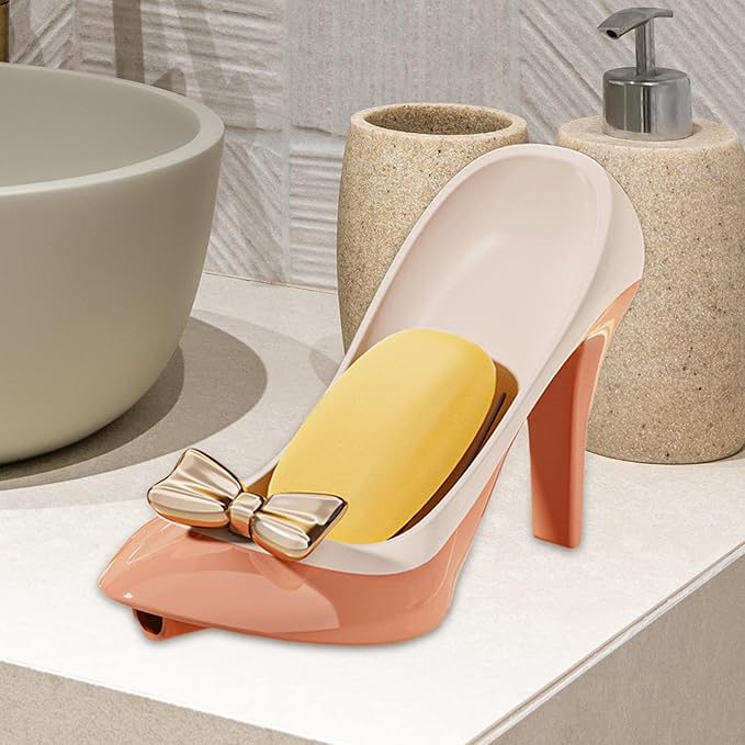 Multifunction High Heels Soap Tray