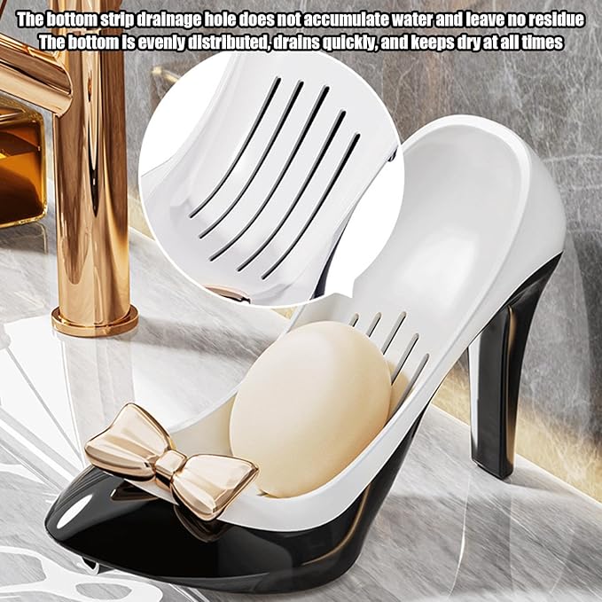 Multifunction High Heels Soap Tray