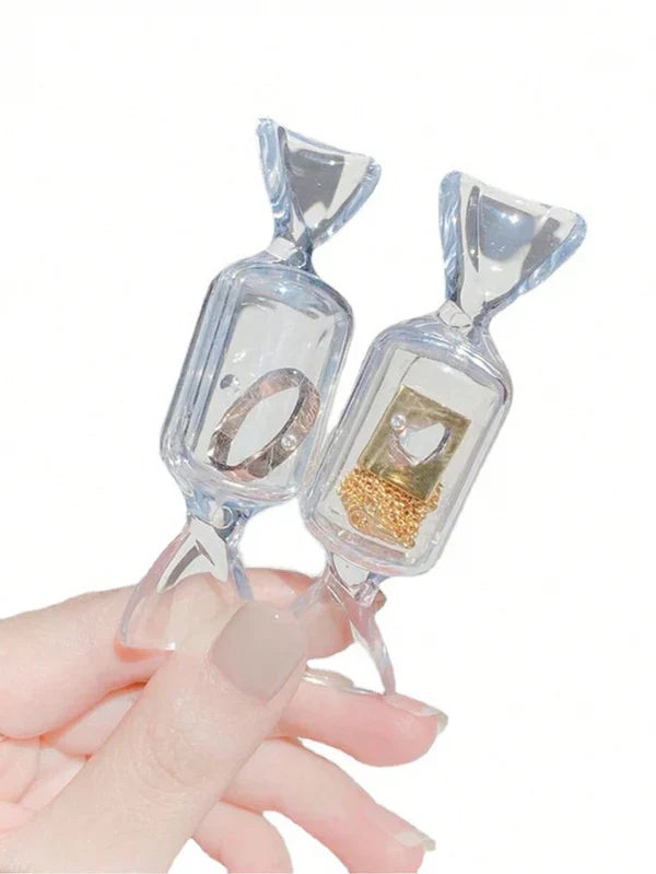 Mini Candy Shaped Organized Jewelry Box