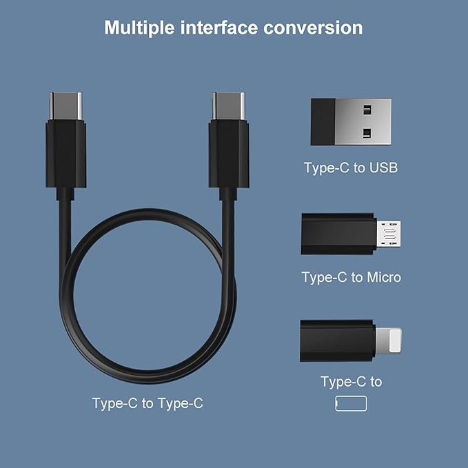 5 in 1 Multifunctional Fast Charging Data Cable Set