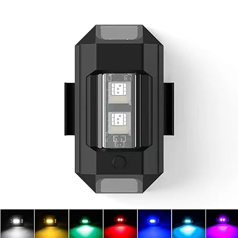 Multicolour Bike Sight Warning Lights