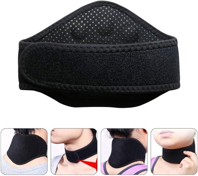 Self-Heating Nano Magnetic Neck Support Protector