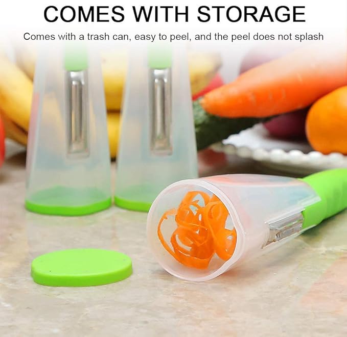 Multipurpose Fruits and Vegetables Peeler With Storage Box