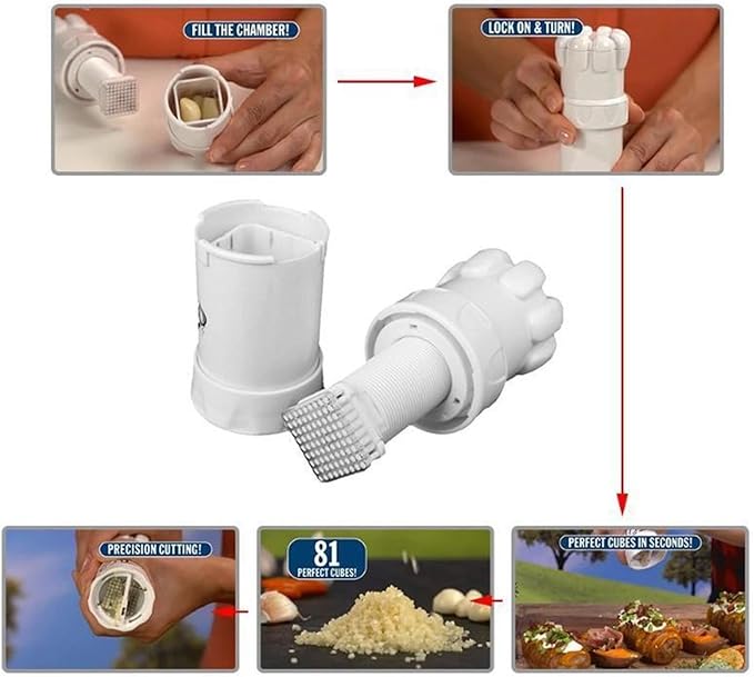 Multifunctional Master Garlic Crusher