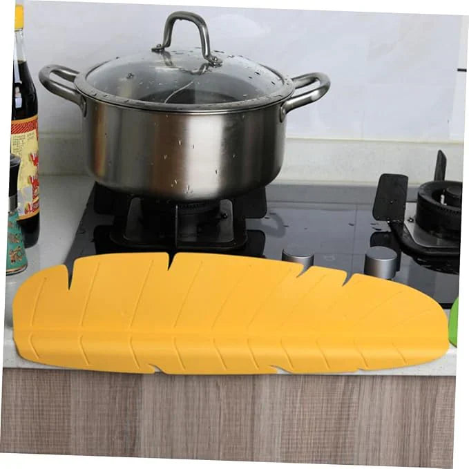 Silicone Sink Leaf Shape Water Splash Guard