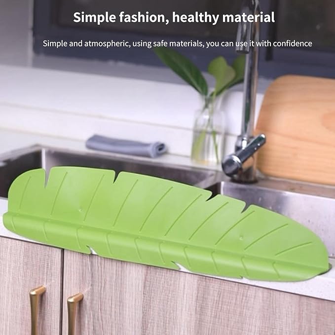 Silicone Sink Leaf Shape Water Splash Guard