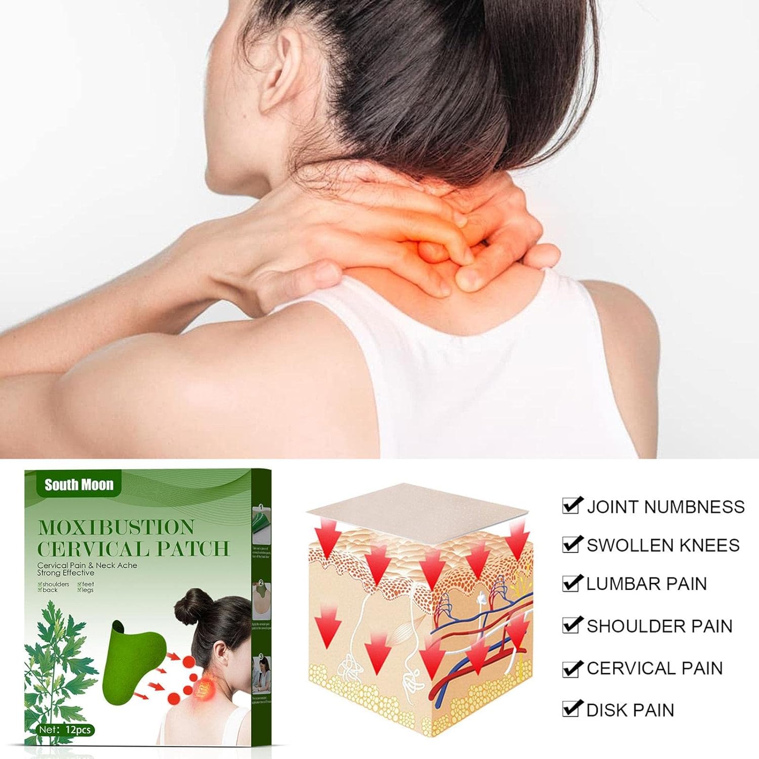 Pain Relief Vertebrace Patches