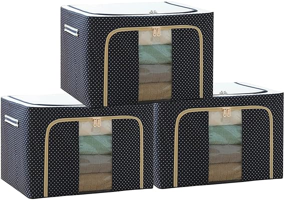 Steel Frame Wadrobe Storage Boxes