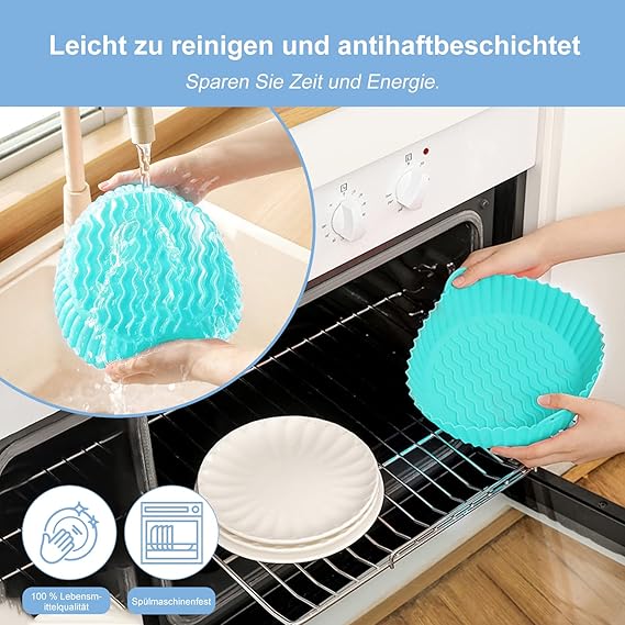 Silicone Air Fryer Baking Tray