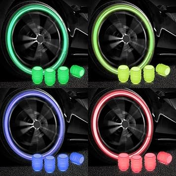 Luminous Colourful Tyre Valve Lights