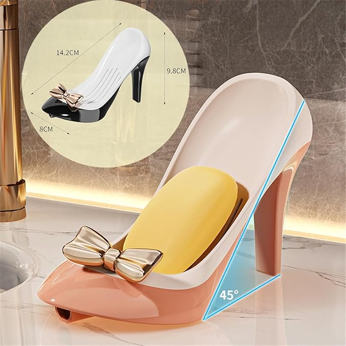 Multifunction High Heels Soap Tray