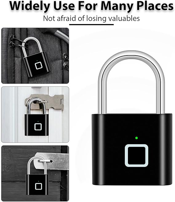 Electric Keyless Fingerprint Padlock