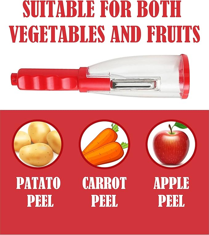 Multipurpose Fruits and Vegetables Peeler With Storage Box