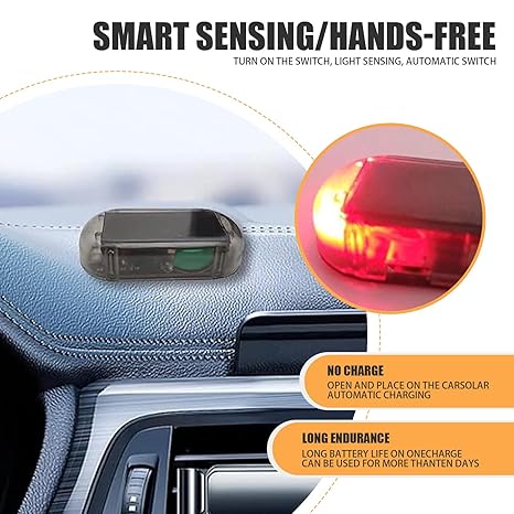 Car Antitheft Interior Solar Light