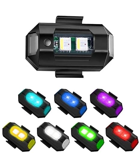 Multicolour Bike Sight Warning Lights