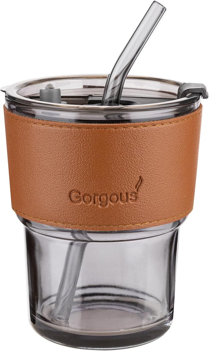 Re-Usable Heat and Cold Resistant Coffee Glass Mugs