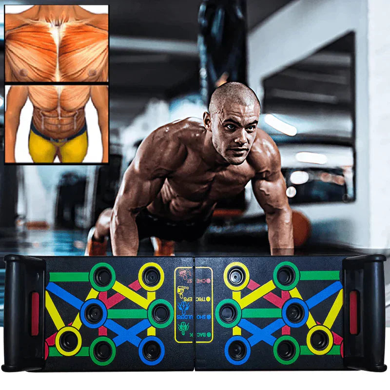 9 IN 1 FOLDABLE PUSH UP BOARD SYSTEM MACHINE