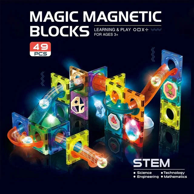 LIGHT MAGNETIC BLOCKS