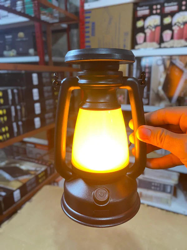 2 in 1 Retro Solar Lamp