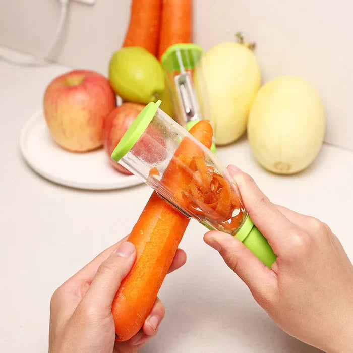 Multipurpose Fruits and Vegetables Peeler With Storage Box