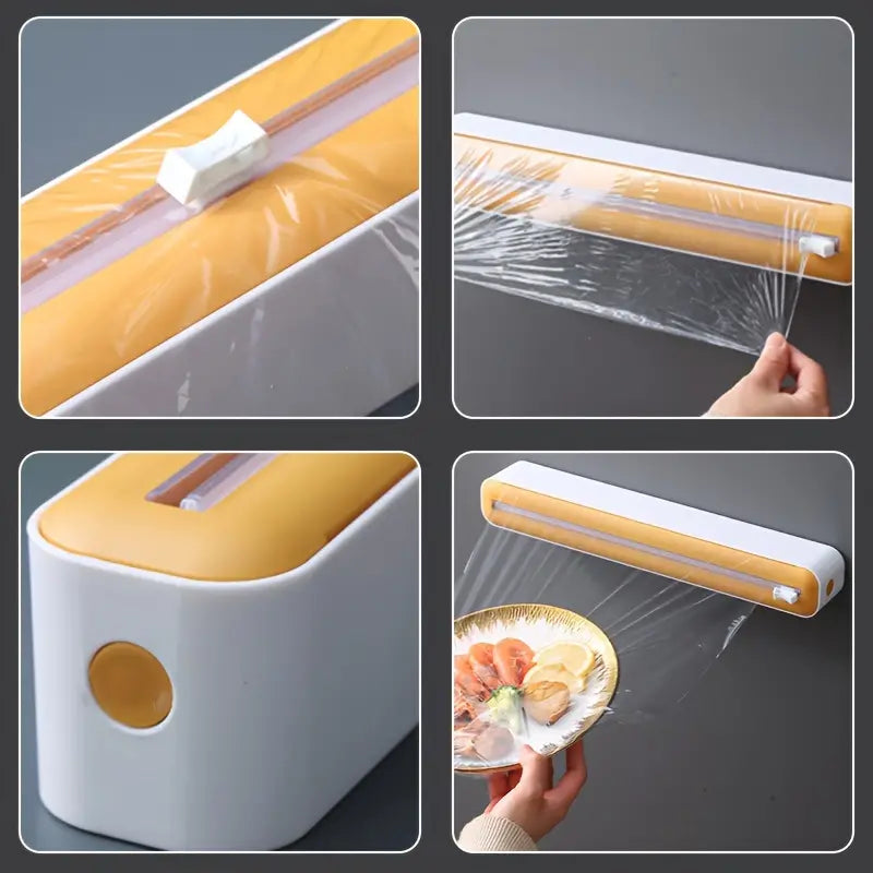 2in1 Foil Refillable Cling Wrap with Cutter