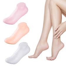 Silicon Gel Heel Crack Protector Anti Crack Moisturizing Foot Pain Socks