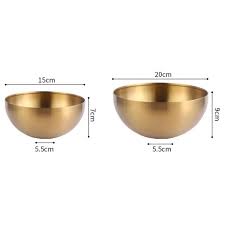 Large Capacity Stainless Steel Salad Bowls