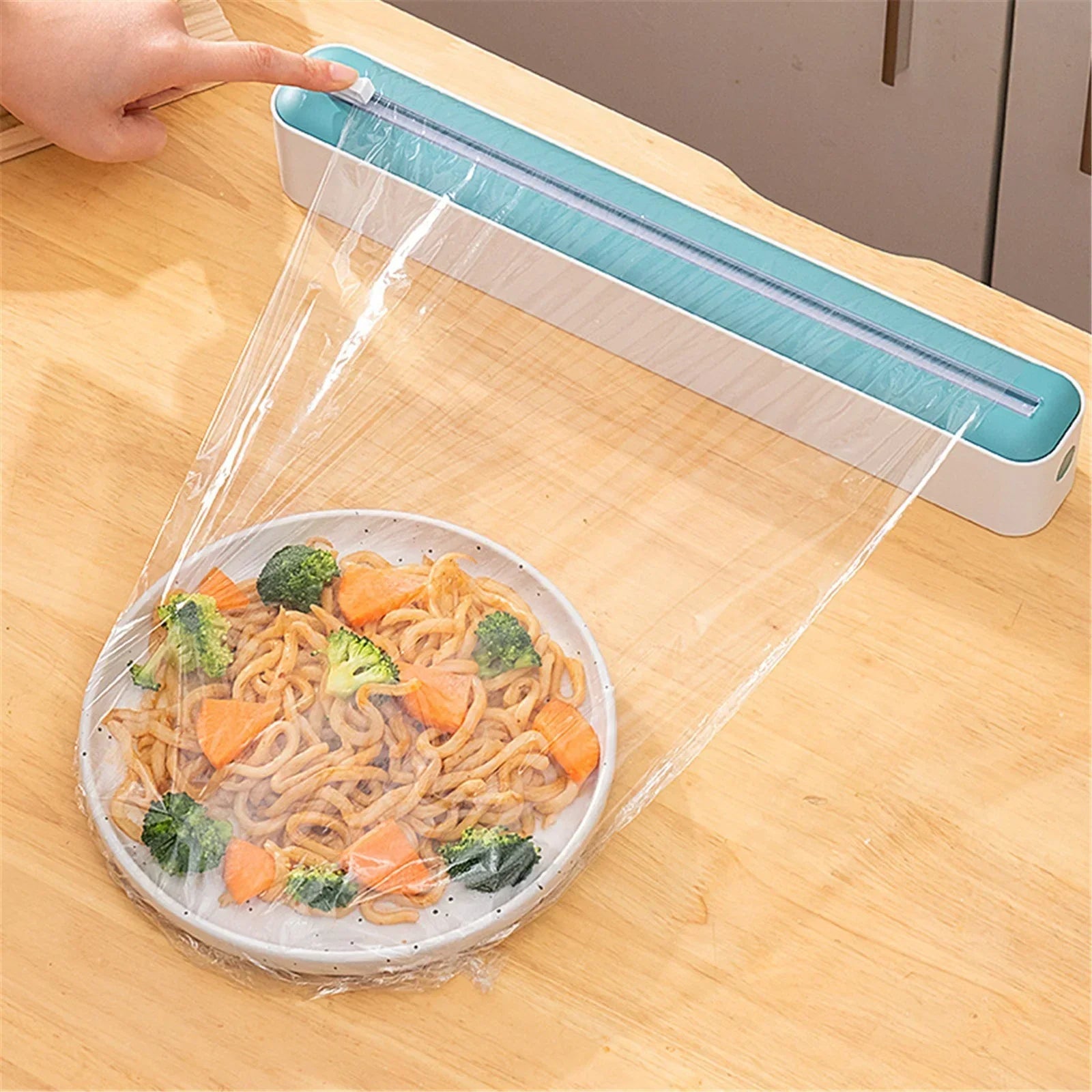 2in1 Foil Refillable Cling Wrap with Cutter