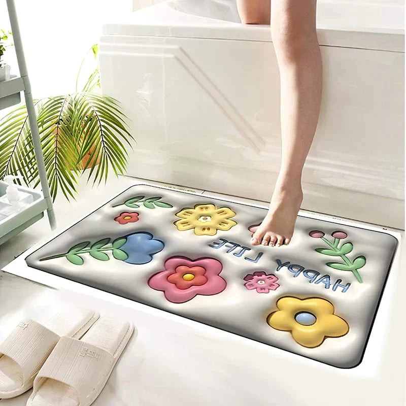 3D SUPER WATER ABSORBENT DOOR MAT