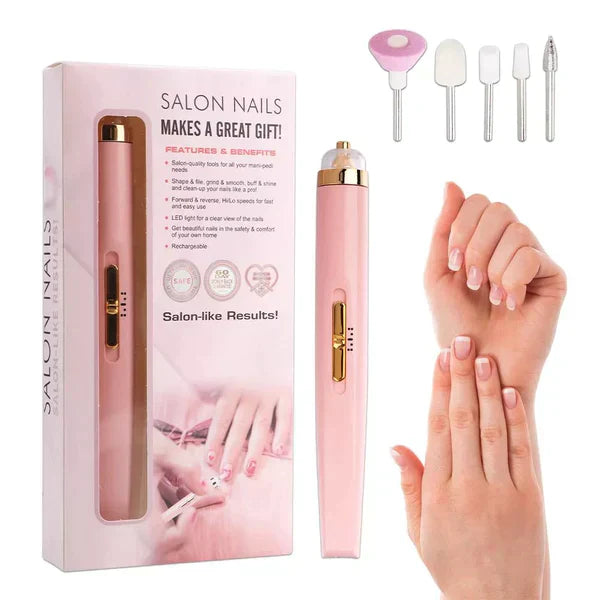 USB RECHARGEABLE NAIL PROFESSIONAL NAIL MANICURE PEDICURE KIT