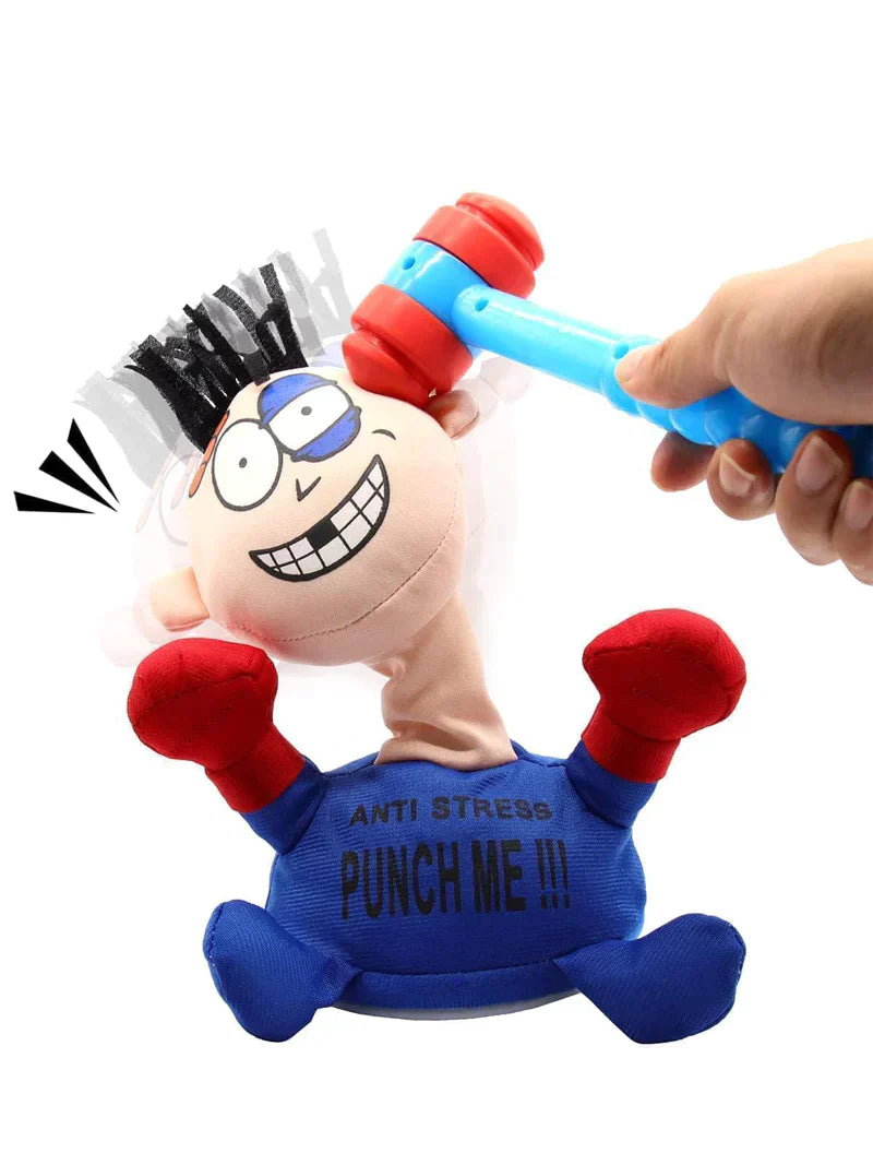 FUNNY PUNCH ME SCREAMING DOLL