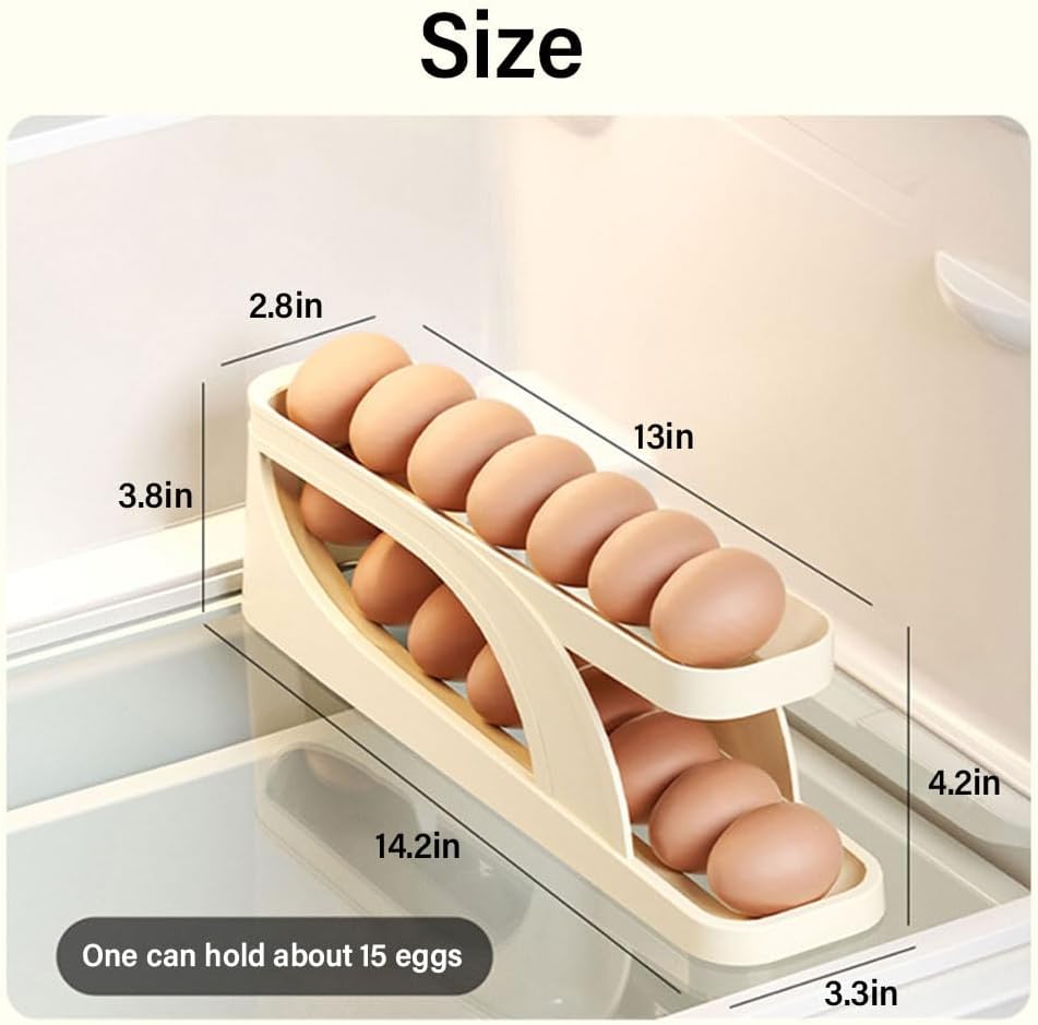 2 Layers Rolling Egg Dispenser