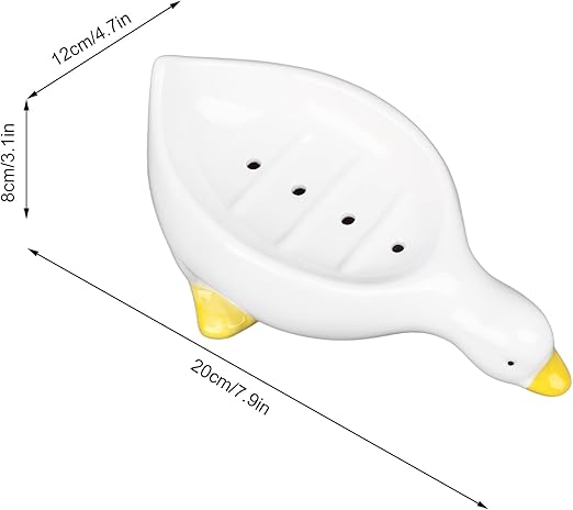 Duck Shape Soap Holder Dispenser