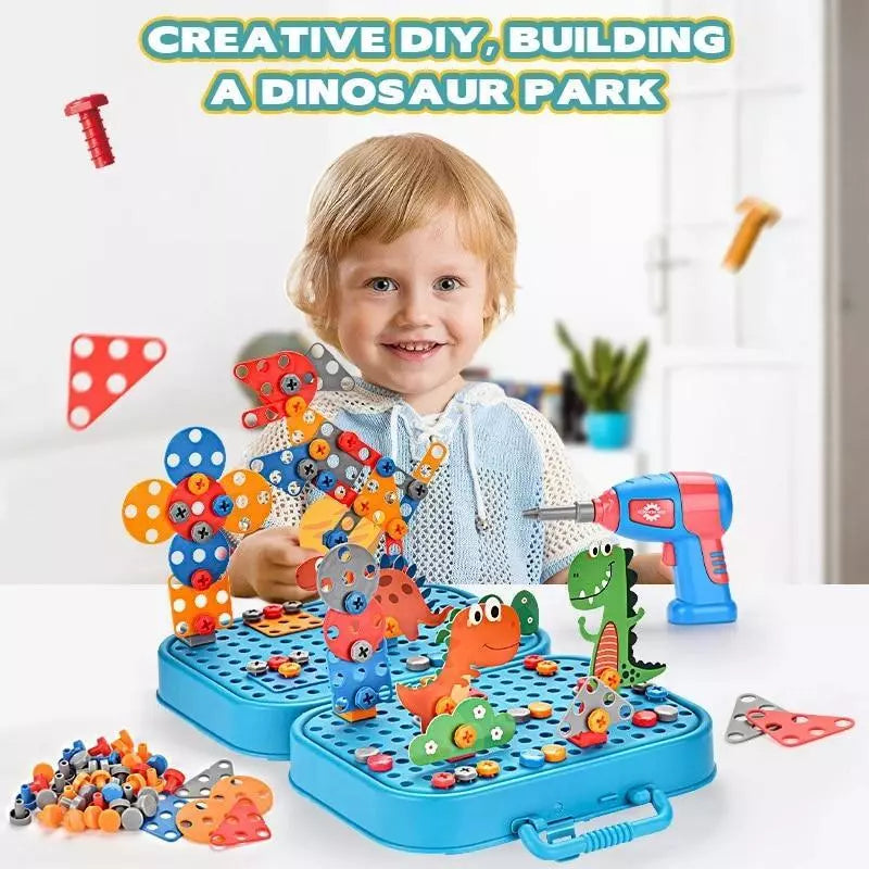 Electric Drill Screw Nut 3D Puzzle Toys