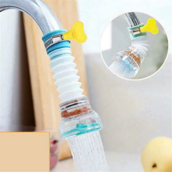 Movable 360 Faucet Shower Clip with fan