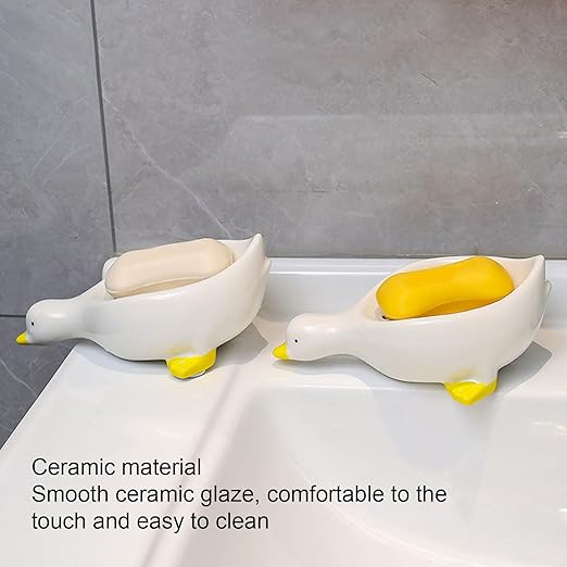 Duck Shape Soap Holder Dispenser