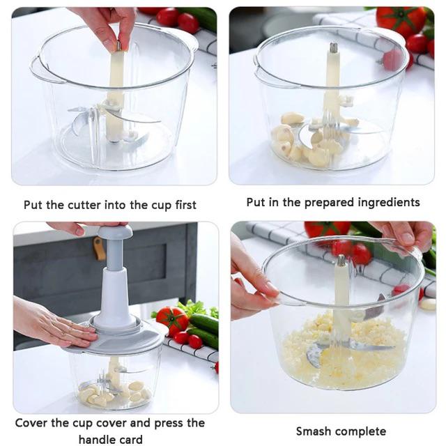 Multifunctional Manual Food Chopper